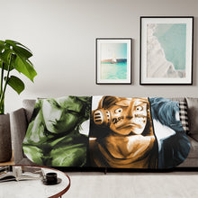 Load image into Gallery viewer, Straw Hats Sherpa Blanket
