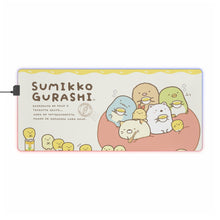 Load image into Gallery viewer, Sumikkogurashi RGB LED Mouse Pad (Desk Mat)
