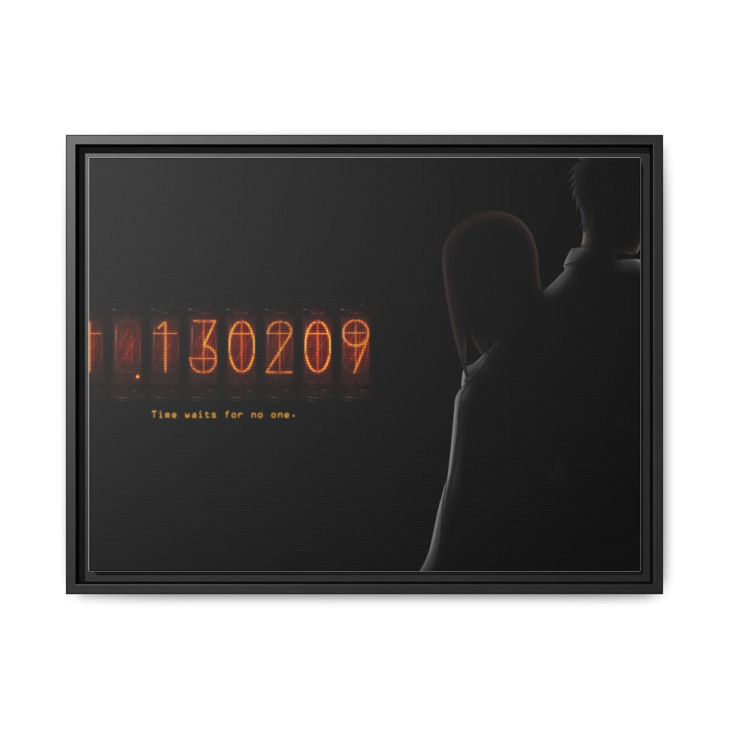 Worldline-Steins Gate Canvas Framed Art Print