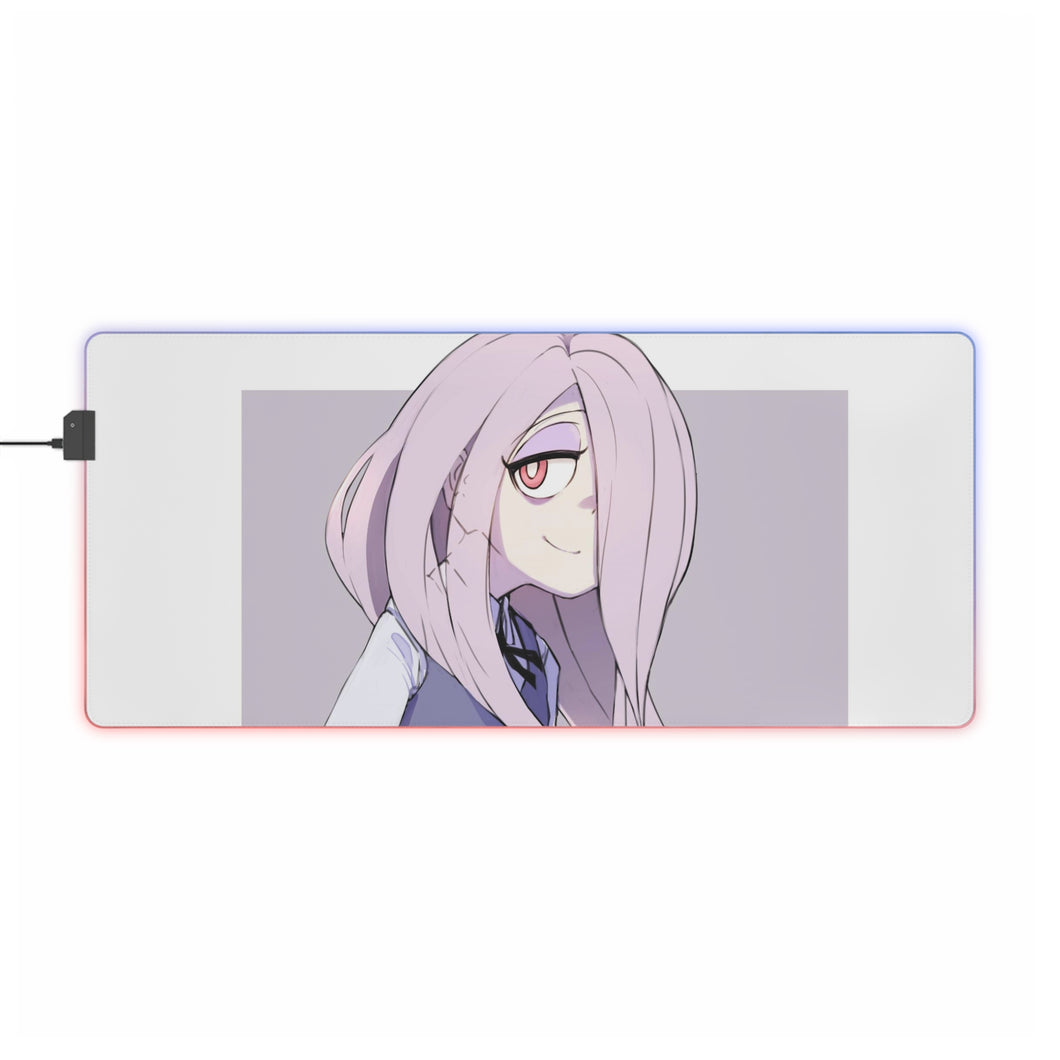 Little Witch Academia Sucy Manbavaran, Computer Keyboard Pad RGB LED Mouse Pad (Desk Mat)