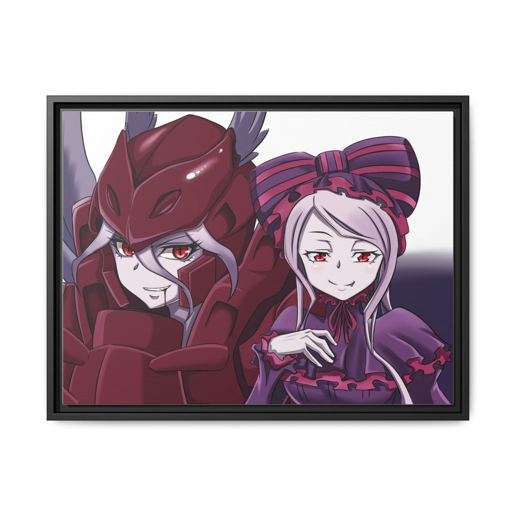 Shalltear Bloodfallen Canvas Framed Art Print