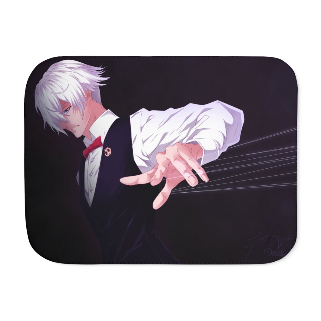 Anime Death Parade Sherpa Blanket