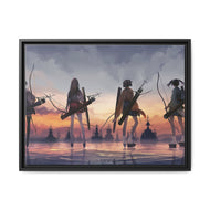 Anime Kantai Collection Canvas Framed Art Print