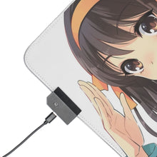 Load image into Gallery viewer, The Melancholy Of Haruhi Suzumiya RGB LED Mouse Pad (Desk Mat)
