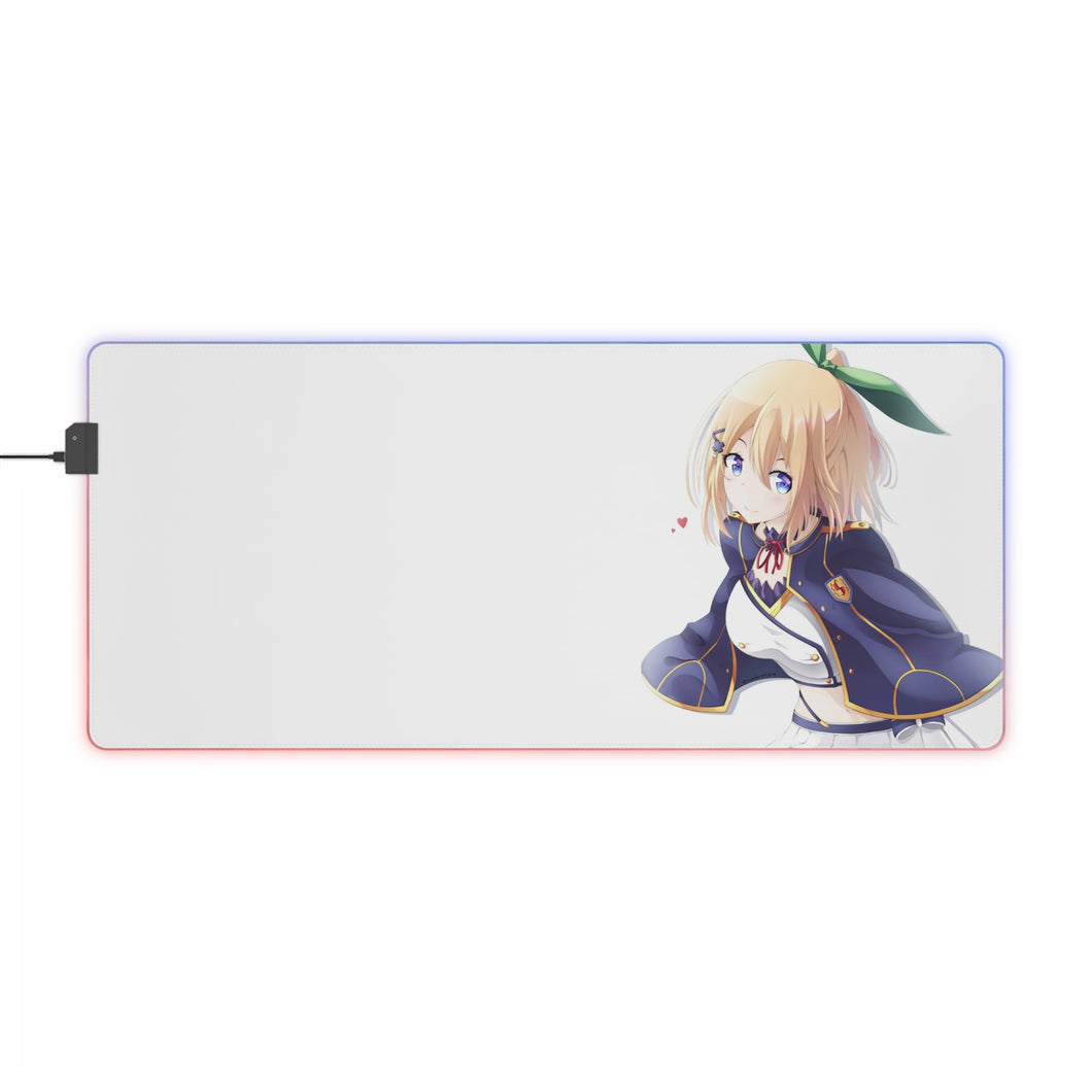 Rokudenashi Majutsu Koushi to Akashic Records RGB LED Mouse Pad (Desk Mat)
