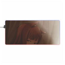 Load image into Gallery viewer, Spice And Wolf RGB LED Mouse Pad (Desk Mat)
