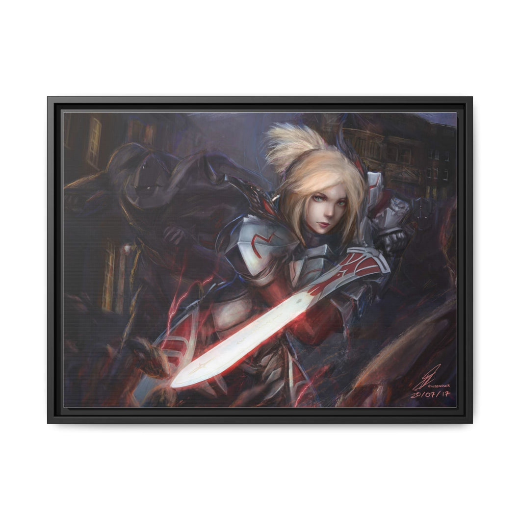Anime Fate/Apocrypha Canvas Framed Art Print