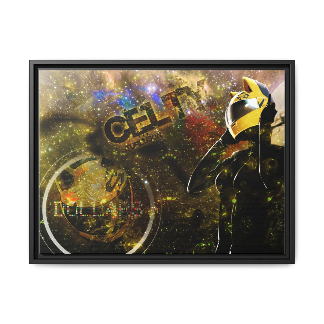Durarara!! Celty Sturluson Canvas Framed Art Print