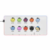 Load image into Gallery viewer, Koro-sensei's forms RGB LED Mouse Pad (Desk Mat)
