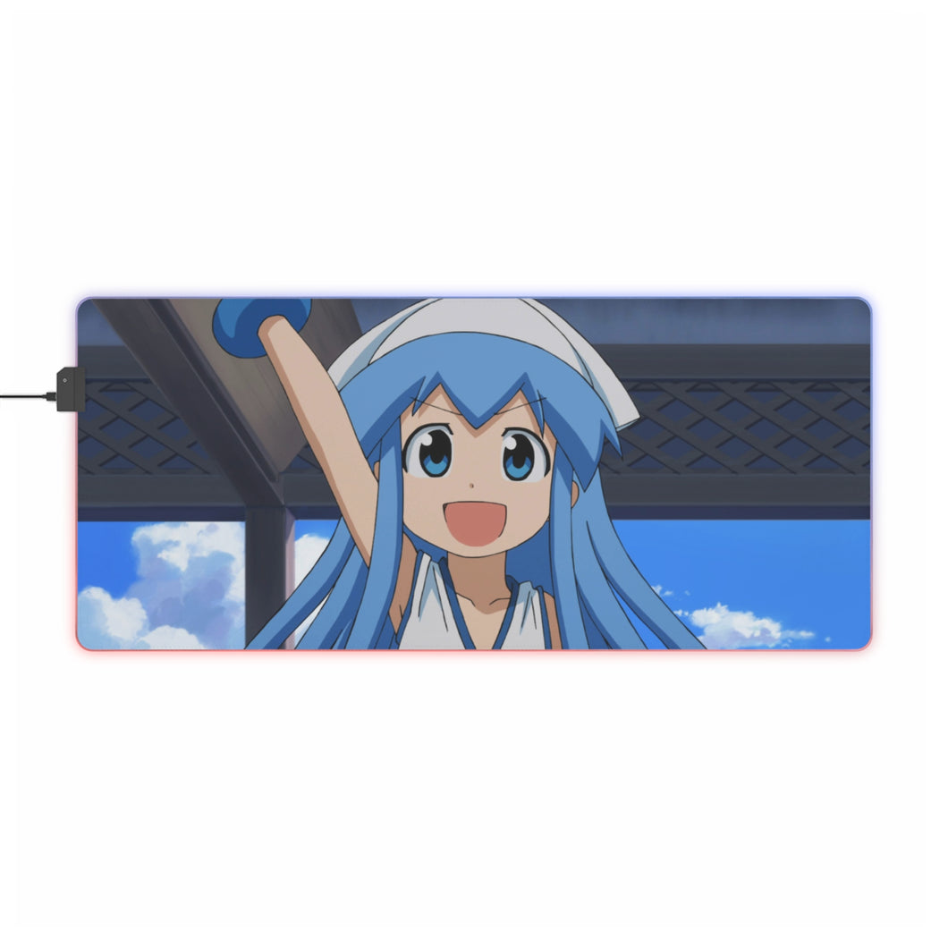 Squid Girl RGB LED Mouse Pad (Desk Mat)