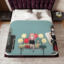 Load image into Gallery viewer, Spy X Family Sherpa Blanket
