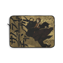 Load image into Gallery viewer, Anime Samurai Champloor Laptop Sleeve

