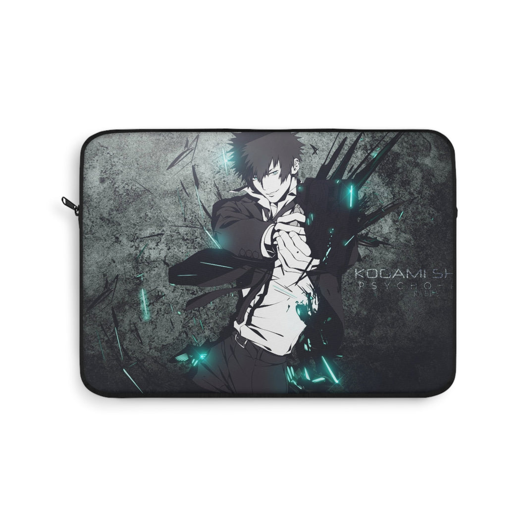 Shinya Kogami With His dominator Laptop Sleeve