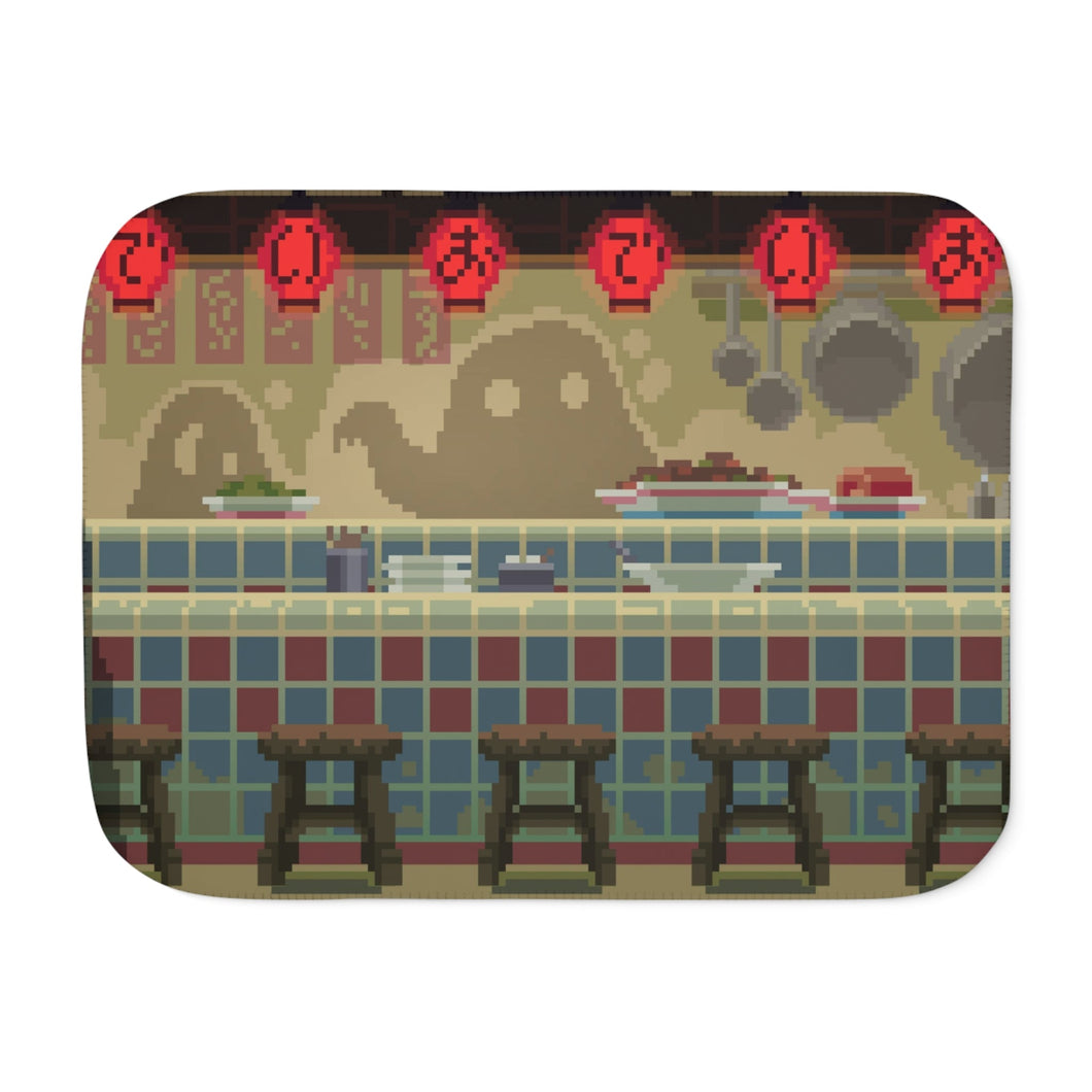 Ghibli Study 7 - Spirited Away Sherpa Blanket
