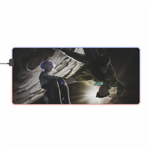 Load image into Gallery viewer, Lucy &amp; David “Wish we could go to the moon together” RGB LED Mouse Pad (Desk Mat)
