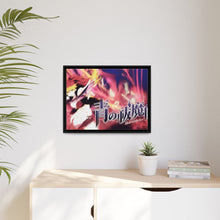 Load image into Gallery viewer, Blue Exorcist Canvas Framed Art Print
