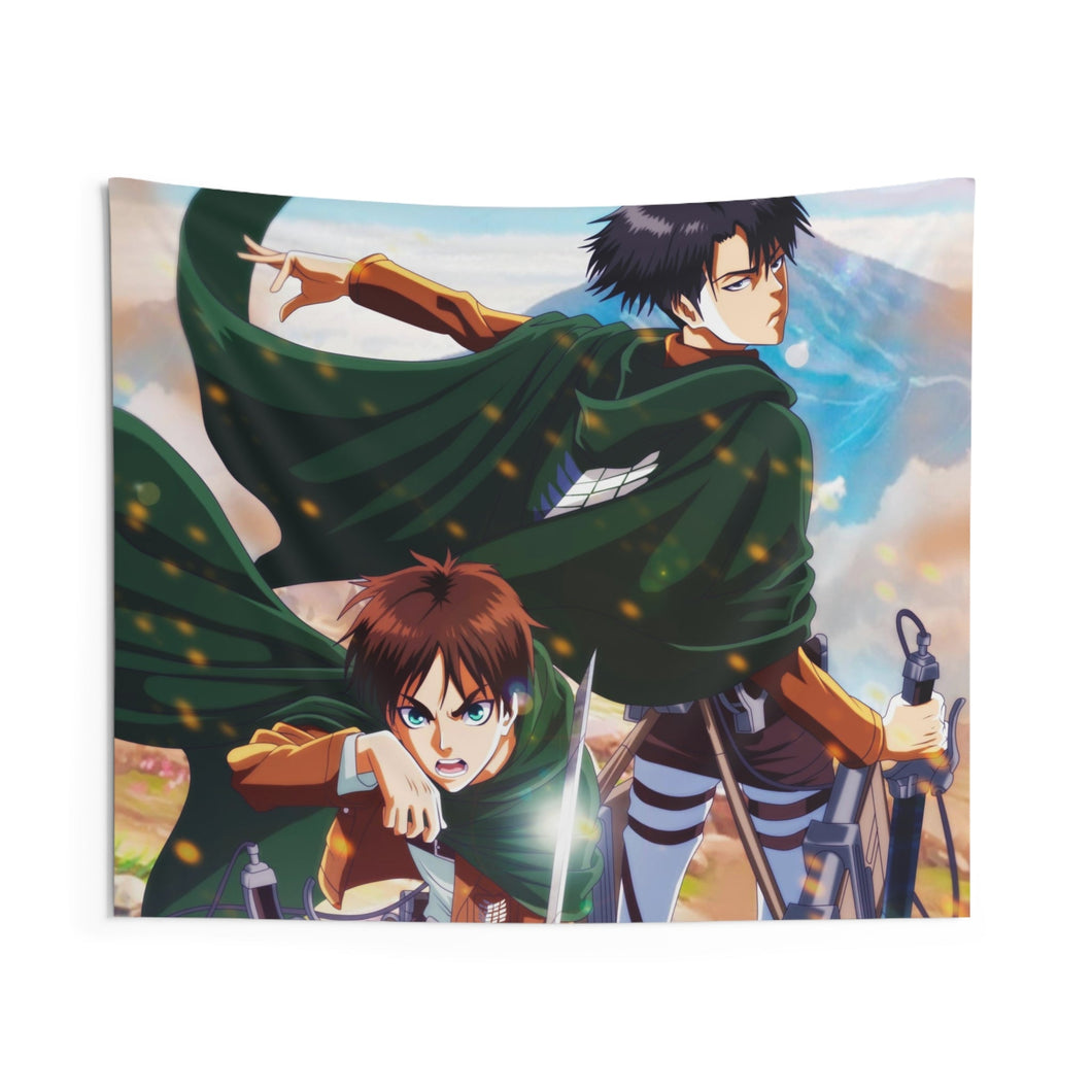 Eren & Levi Indoor Wall Tapestry