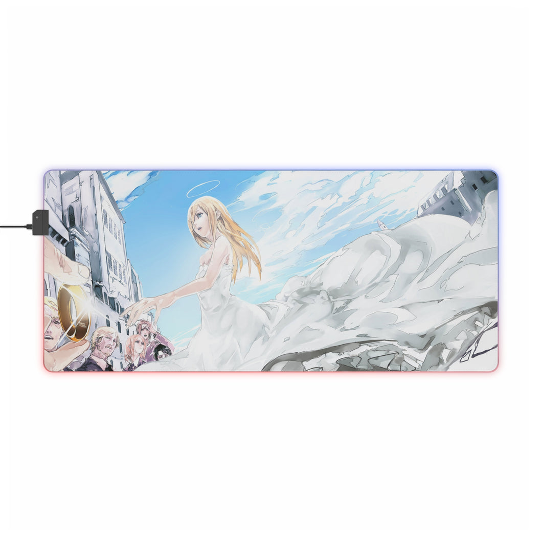 Anime Attack On Titan RGB LED Mouse Pad (Desk Mat)