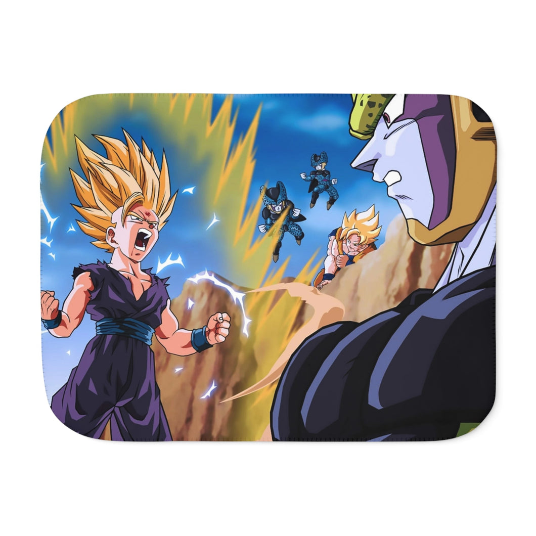 Gohan SSJ 2 vs Cell Sherpa Blanket