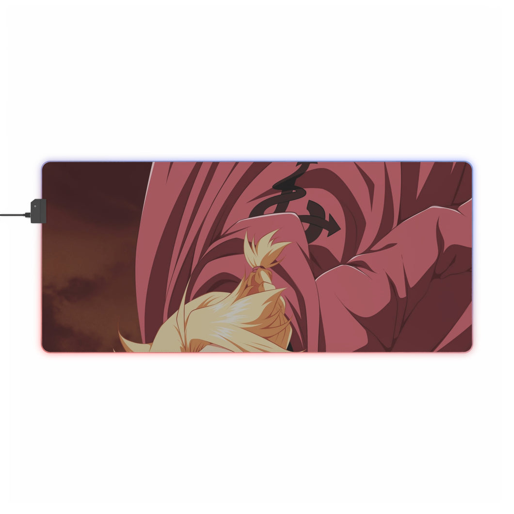Anime FullMetal Alchemist RGB LED Mouse Pad (Desk Mat)