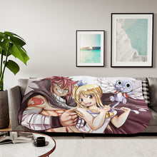 Load image into Gallery viewer, Hey LUCY HOW YOU DOING. Sherpa Blanket
