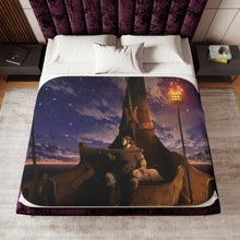 Load image into Gallery viewer, Anime Vinland Saga Sherpa Blanket
