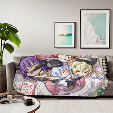 Load image into Gallery viewer, Kantai Collection chibi group Sherpa Blanket
