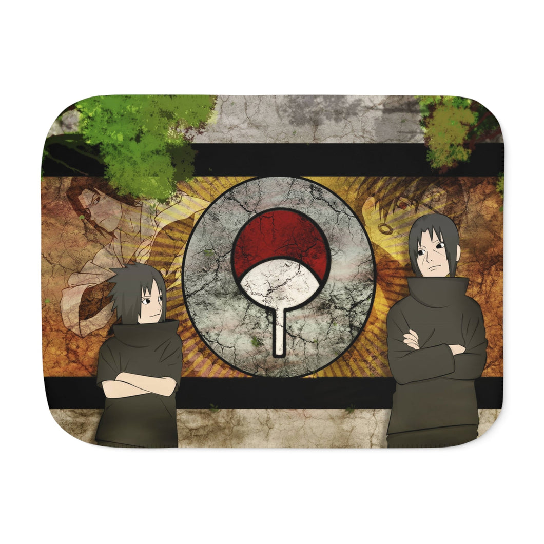 Sasuke and Itachi ( Naruto ) Sherpa Blanket