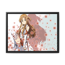 Load image into Gallery viewer, Sword Art Online Asuna Yuuki Canvas Framed Art Print
