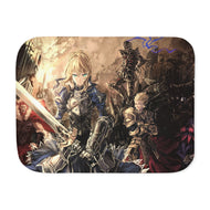 Saber Lily Sherpa Blanket