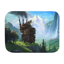 Load image into Gallery viewer, Howl&#39;s Moving Castle Sherpa Blanket
