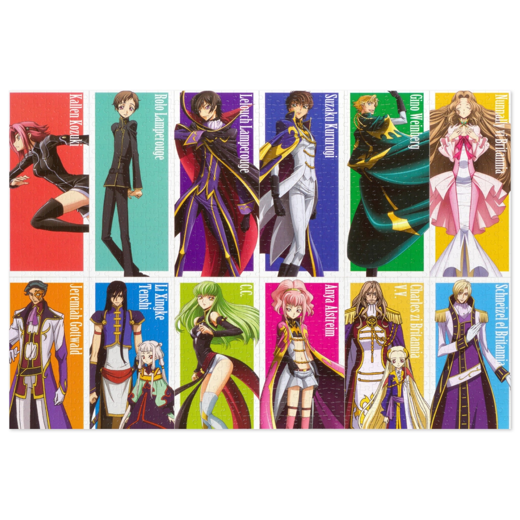 Anime Code Geass Jigsaw Puzzle