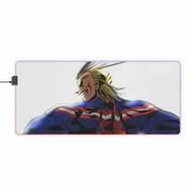 Load image into Gallery viewer, My Hero Academia All Might RGB LED Mouse Pad (Desk Mat)
