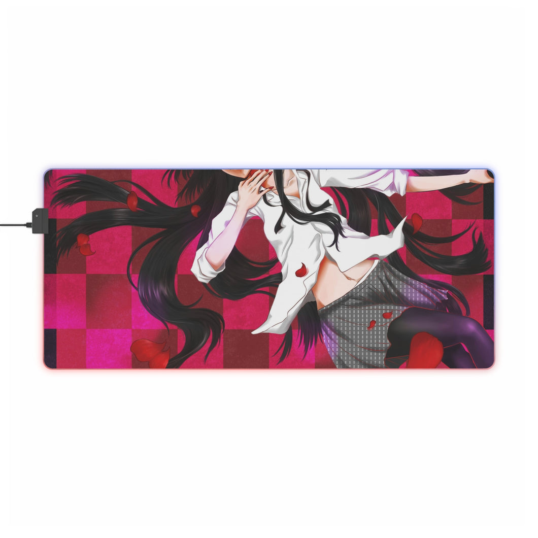 Kakegurui Yumeko Jabami RGB LED Mouse Pad (Desk Mat)