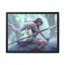 Load image into Gallery viewer, Anime Princess Mononoke Canvas Framed Art Print
