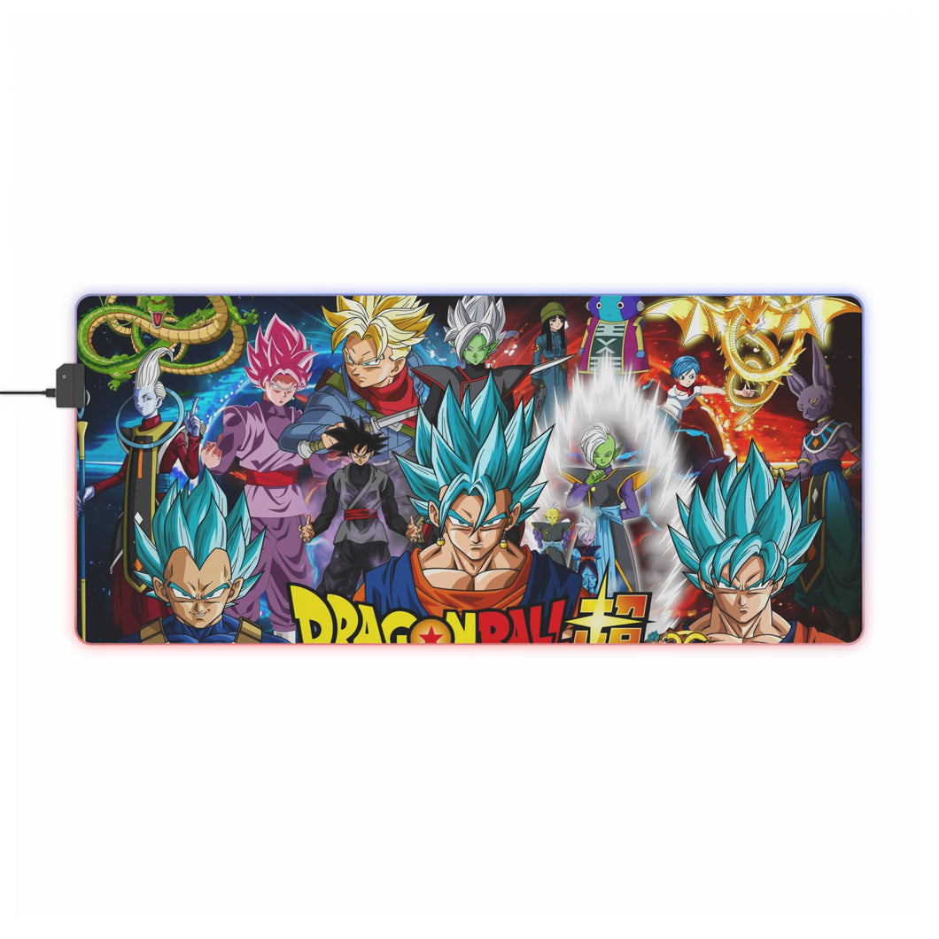 Dragon Ball Bulma RGB LED Mouse Pad (Desk Mat)