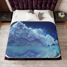 Load image into Gallery viewer, Anime Your Lie in April Sherpa Blanket
