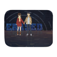 Erased : Satoru x kayo Sherpa Blanket