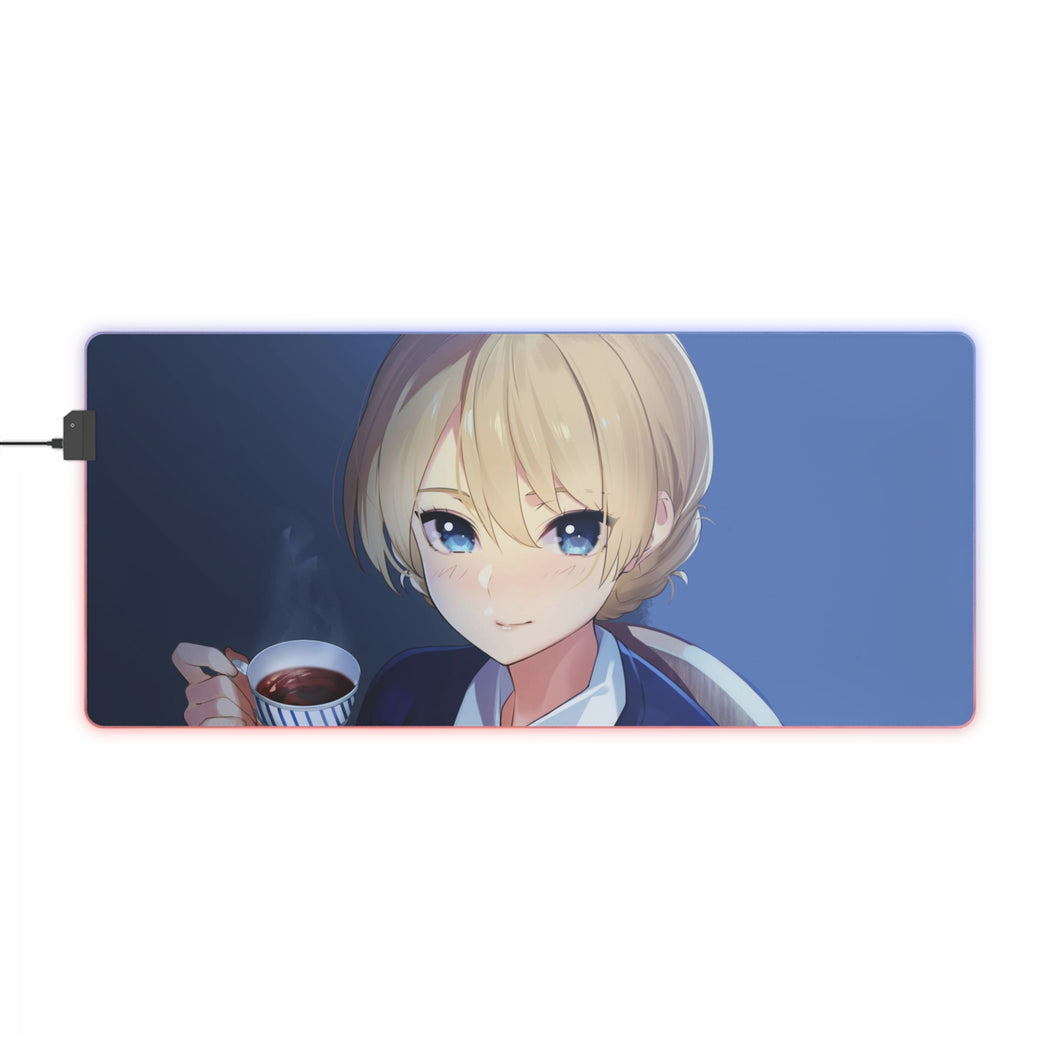 Girls und Panzer RGB LED Mouse Pad (Desk Mat)