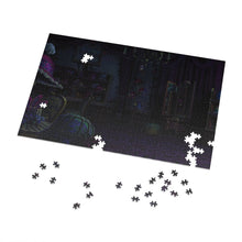 Load image into Gallery viewer, Dark Purple Room with Hats Jigsaw Puzzle
