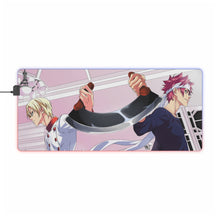 Load image into Gallery viewer, Sōma Yukihira RGB LED Mouse Pad (Desk Mat)

