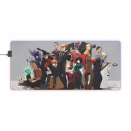 One-Punch Man RGB LED Mouse Pad (Desk Mat)
