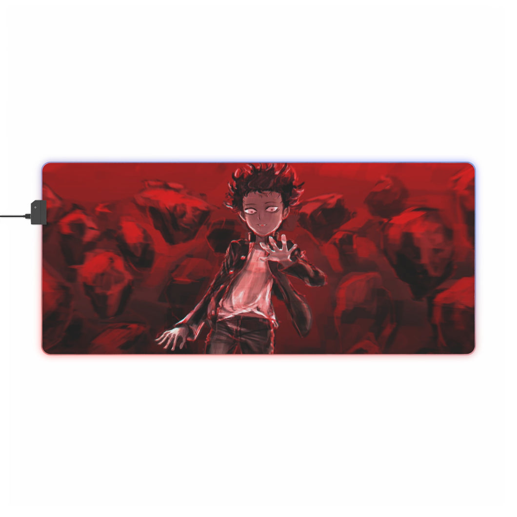 Mob Psycho 100 Shigeo Kageyama RGB LED Mouse Pad (Desk Mat)