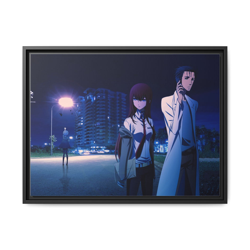 Steins;Gate Canvas Framed Art Print