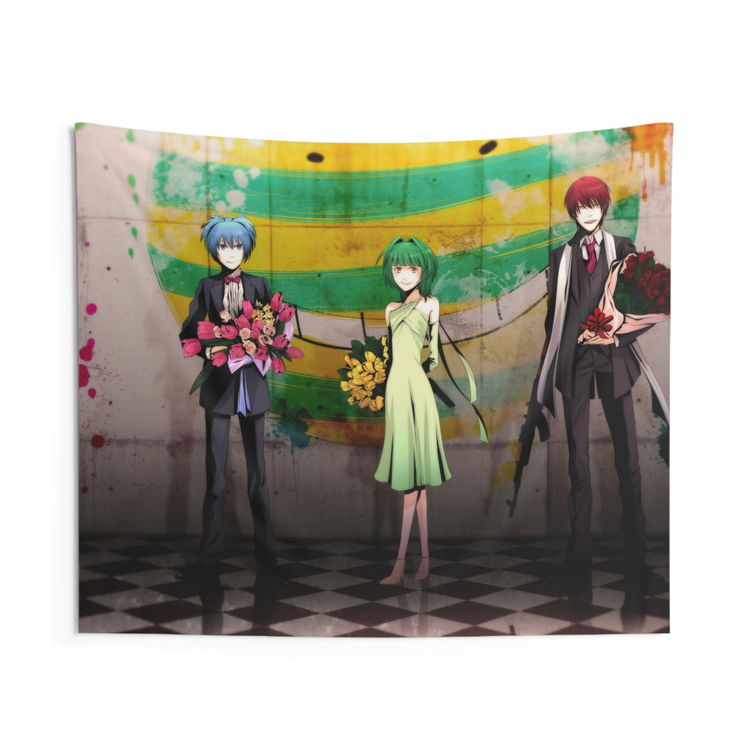 Karma,Nagisa and Kaede Indoor Wall Tapestry