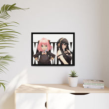 Load image into Gallery viewer, Anime Spy x Family Canvas Framed Art Print
