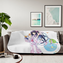 Load image into Gallery viewer, Tohka Yatogami Sherpa Blanket

