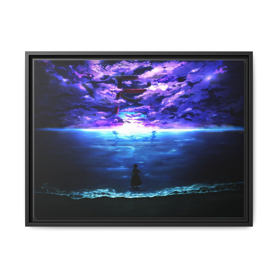 momiji Canvas Framed Art Print