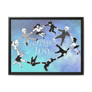 Anime Mob Psycho 100 Canvas Framed Art Print