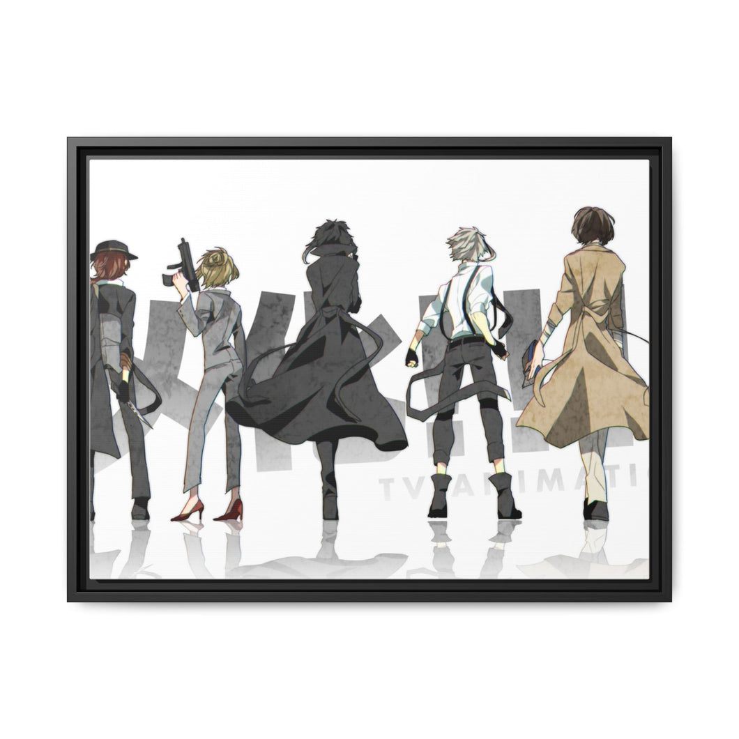 Anime Bungou Stray Dogs Canvas Framed Art Print